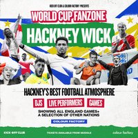 Hackney Wick Fanzone: England vs Croatia