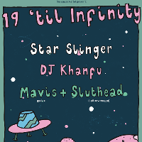 The Sugaa Kartel Presents; 19 'til infinity at The Zombie Shack