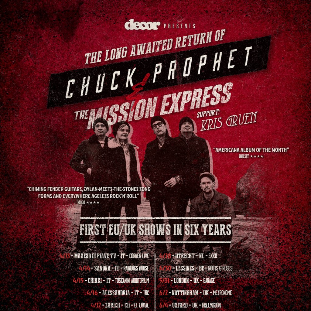 Chuck Prophet The Mission Express Hare And Hounds Kings Heath