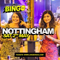 UKG Bingo Sat 2nd May Nottingham at The Mixologist Cocktail And Wine Bar
