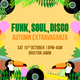 Funk, Soul & Disco Autumn Extravaganza Event Title Pic