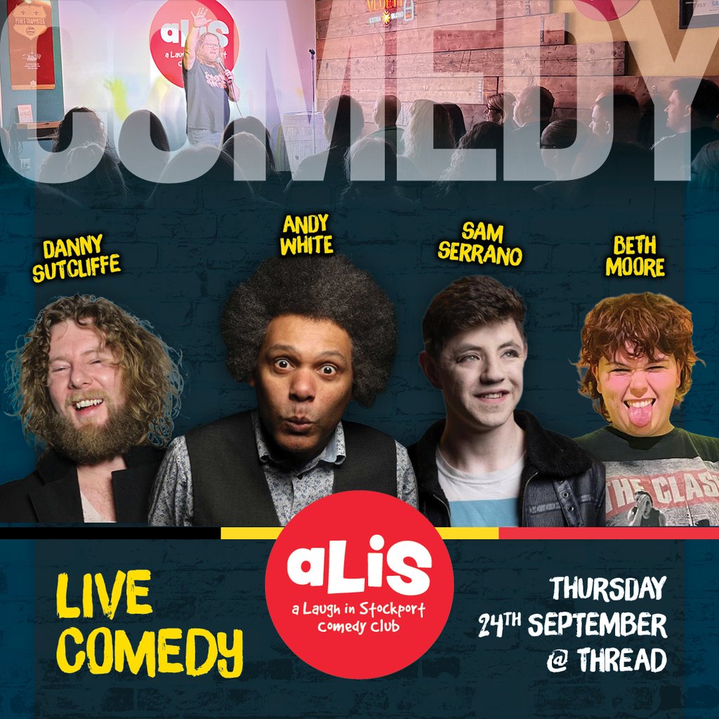 A Laugh In Stockport Comedy Club - September