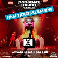 Bongo's Bingo VIP Drinks Packages - Saturday 18th April 2026 at Casino Rooms