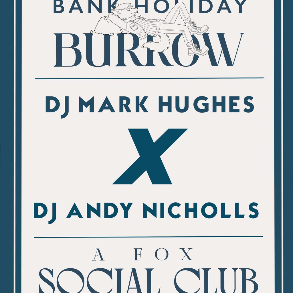 BURROW... A Fox Social Club with American Street Food
