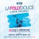 Kick the Beat Presents- La Folly Douce with Sick Trumpet Event Title Pic