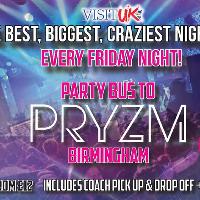Party Bus to Broad street & Arcadian Birmingham