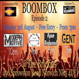 BOOMBOX @The Brickies : Series 2