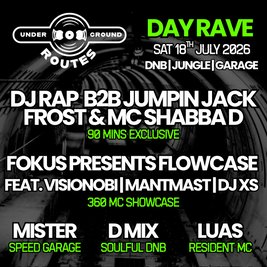 Underground Routes - DJ Rap B2B Jumpin Jack Frost & MC Shabba D