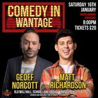 Janaury's Comedy in Wantage at old mill hall