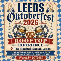 Rooftop Oktoberfest 2026 - With Live Oompah Band at The Rooftop Social