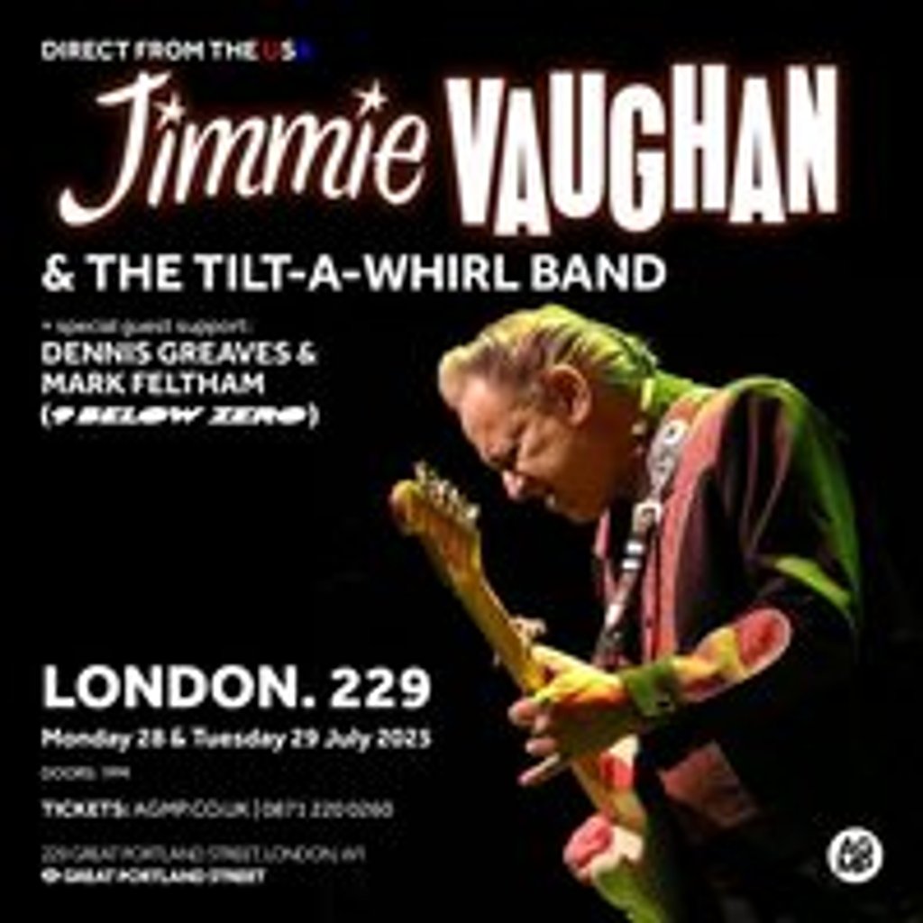 Jimmie Vaughan & The Tilt-A-Whirl Band