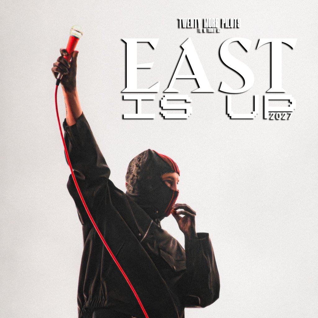 Twenty One Pilots - East Is Up (Glasgow Tribute Gig) — gig artwork