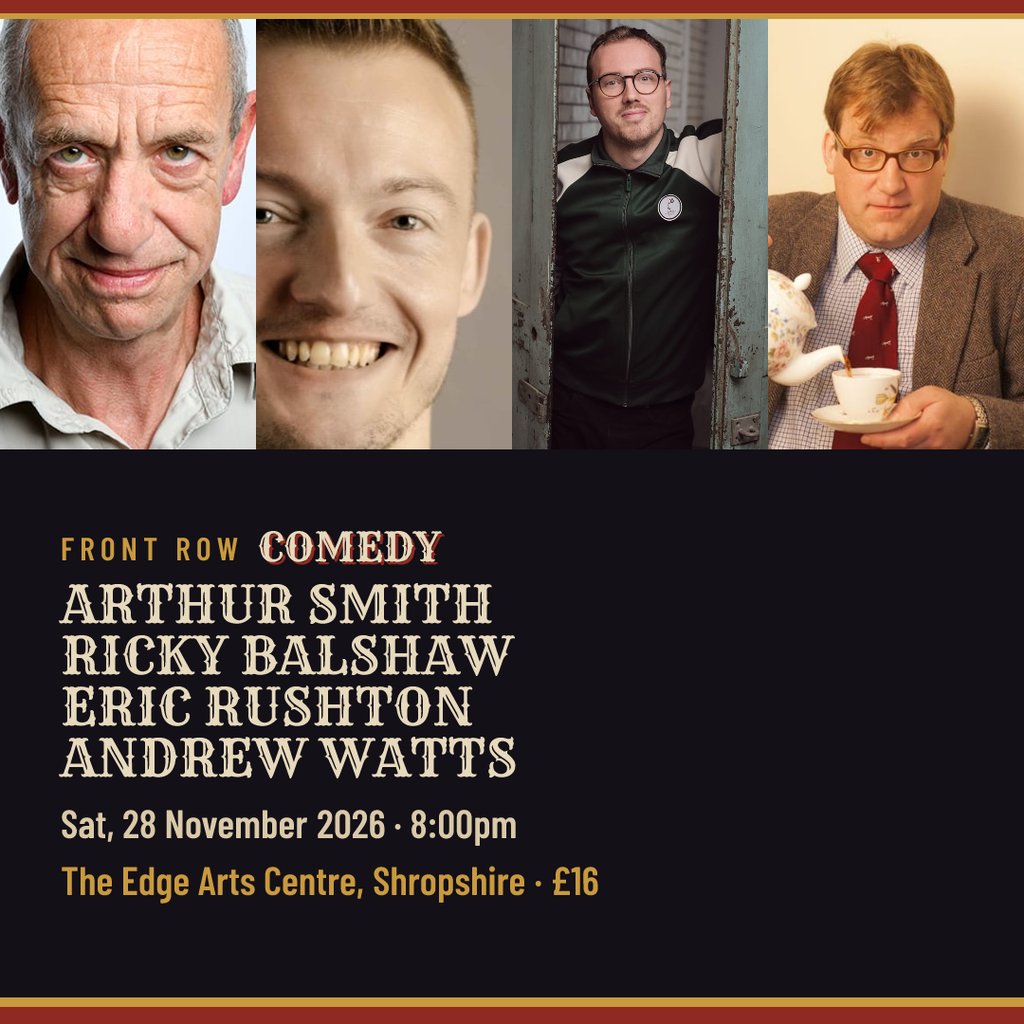 Comedy Club @ Edge Arts Centre at Edge Arts Centre (The), Much Wenlock