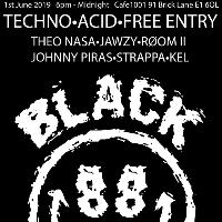 Black88 Free Techno & Acid day rave at Cafe 1001