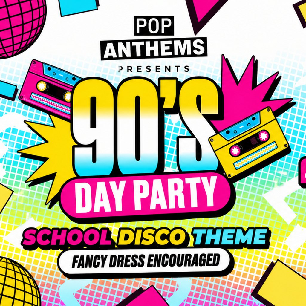 90s School Disco Day Party