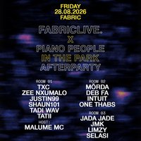 FABRICLIVE: Piano People Afterparty