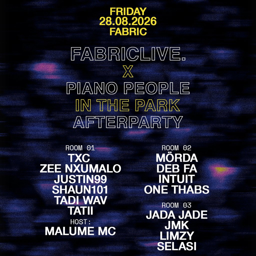 FABRICLIVE: Piano People Afterparty