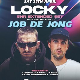 Locky (5hr extended set) + Job de Jong // 44 SERIES Sat 25th Apr