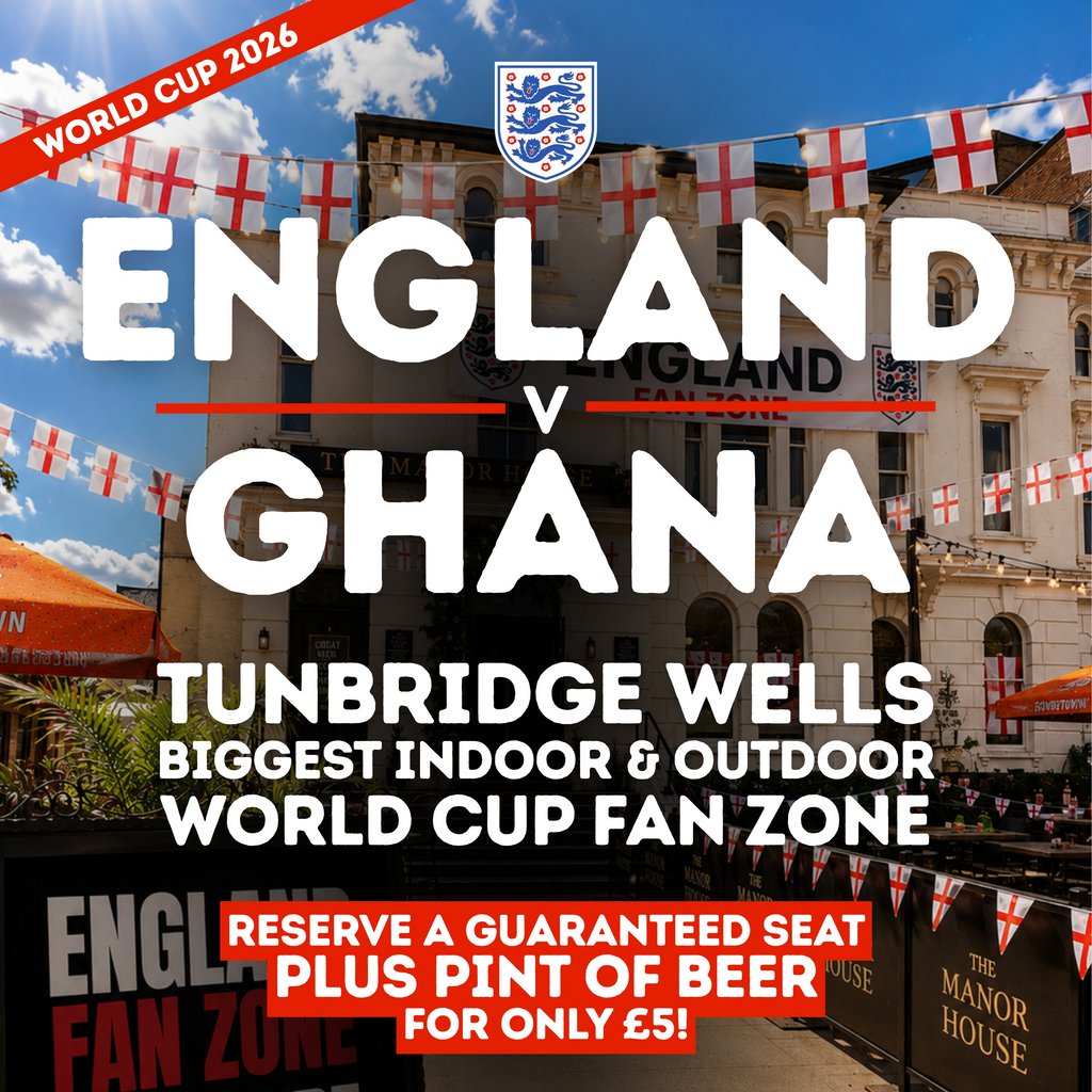 İngiltere v Gana: Dünya Kupası Fan Bölgesi | Tunbridge Wells