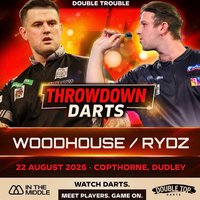Throwdown Presents Luke Woodhouse & Callan Rydz at Copthorne Hotel Dudley