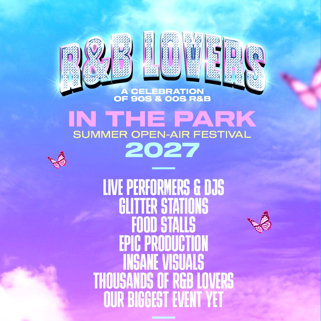 R&B Lovers - In The Park - Sat 12th June - Abbey Park Leicester