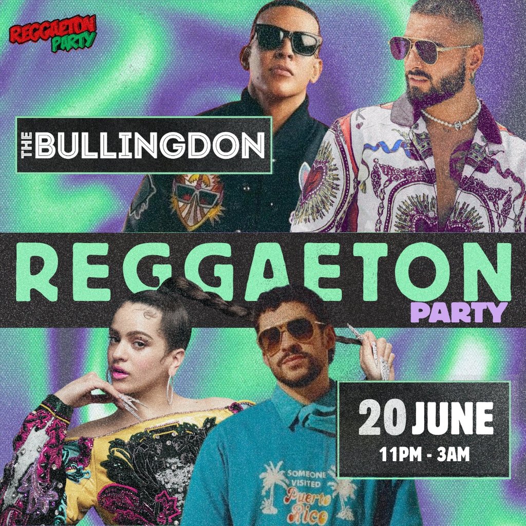 Reggaeton Party (Oxford) June 2026
