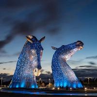 Summer Solstice at the Kelpies