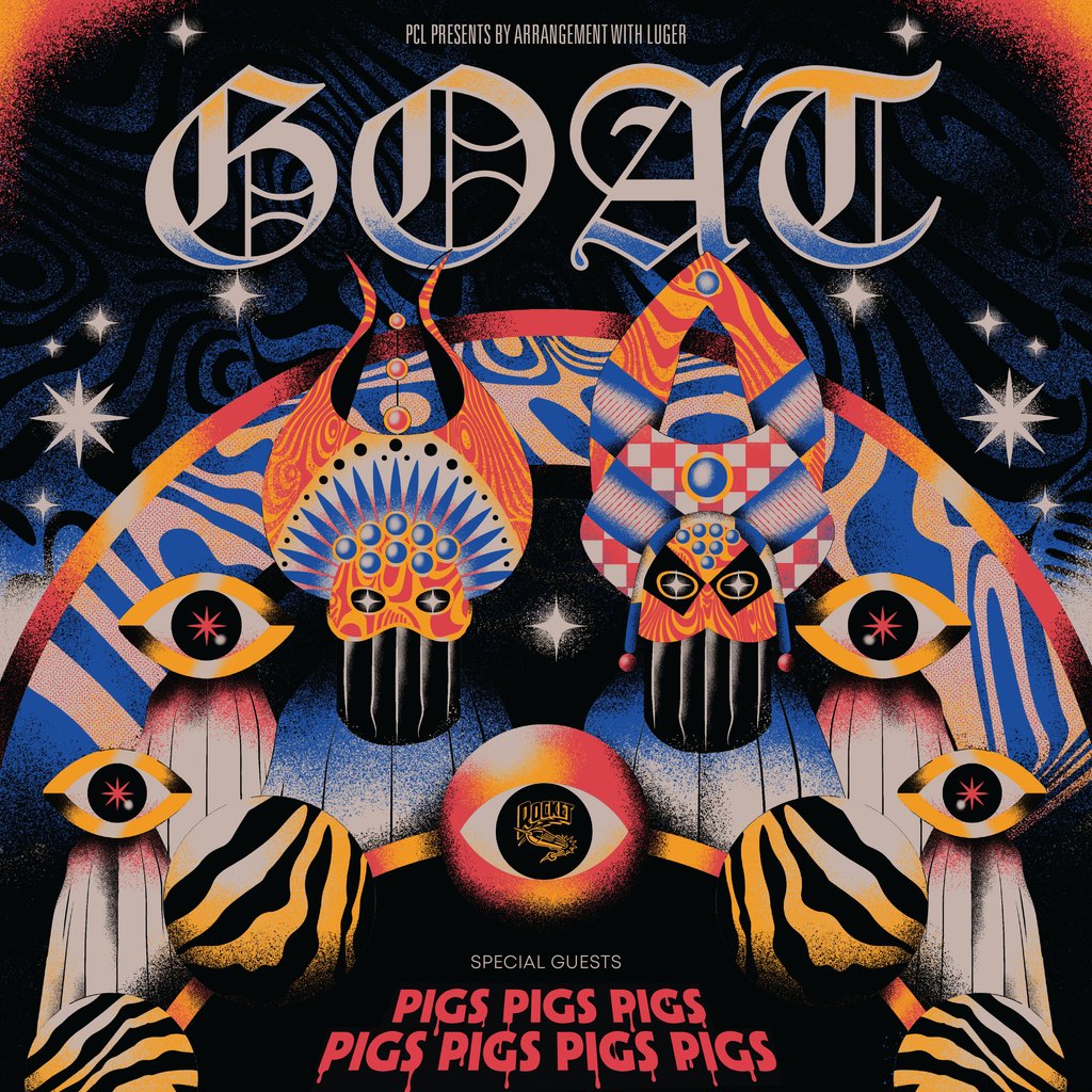 Goat — gig artwork