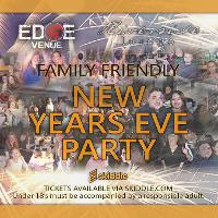 EDGE & Riverside Lounge Family Friendly NYE Party 2020 at EDGE Venue