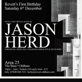 Reverts 1st Birthday with Jason Herd