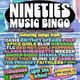 90s Music Bingo Event Title Pic