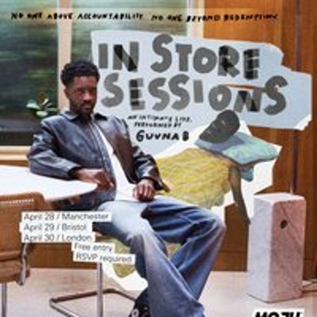 GUVNA B In store session Shoreditch