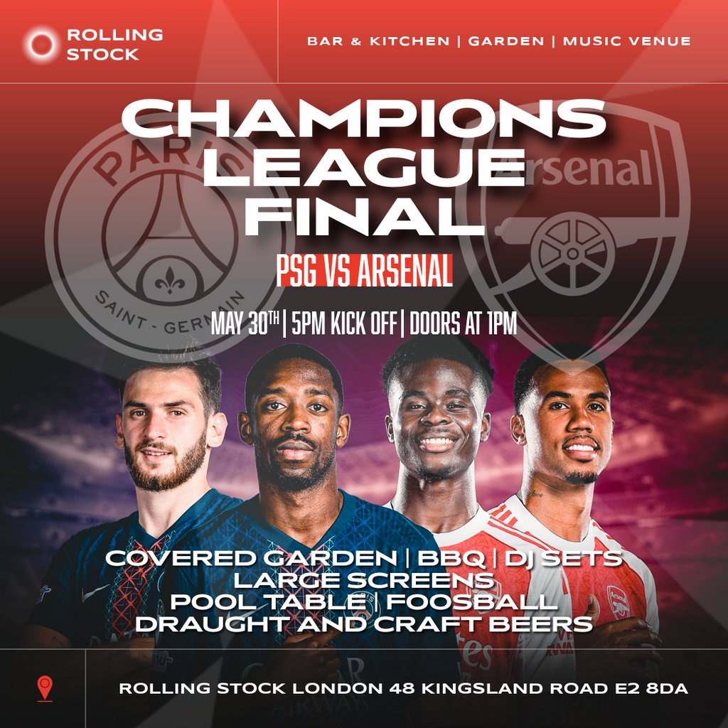 Champions League Final - Garden screening