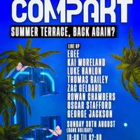 Compakt, summer terrace back again? at Mr Greens Burnley
