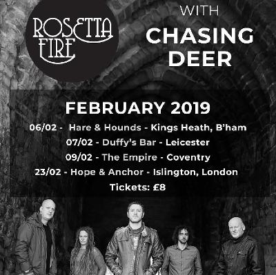 Jamin Records Presents Rosetta Fire and Chasing Deer
