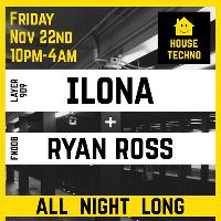 ILona + Ryan Ross (ALL NIGHT LONG) at Undertone (10 Feet Tall)