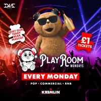 Playroom Mondays at Kremlin - £1 Entry & £3.50 Drinks at Kremlin