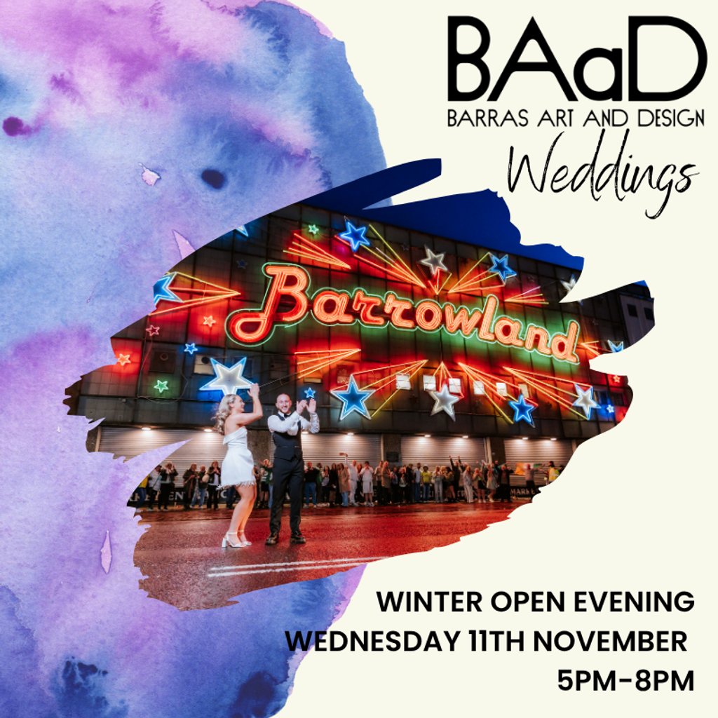 BAaD Wedding Open Evening at Barras Art And Design (BAaD), Glasgow