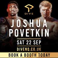 Joshua vs Povetkin at Dive NQ