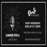 Common People: Open Mic Night