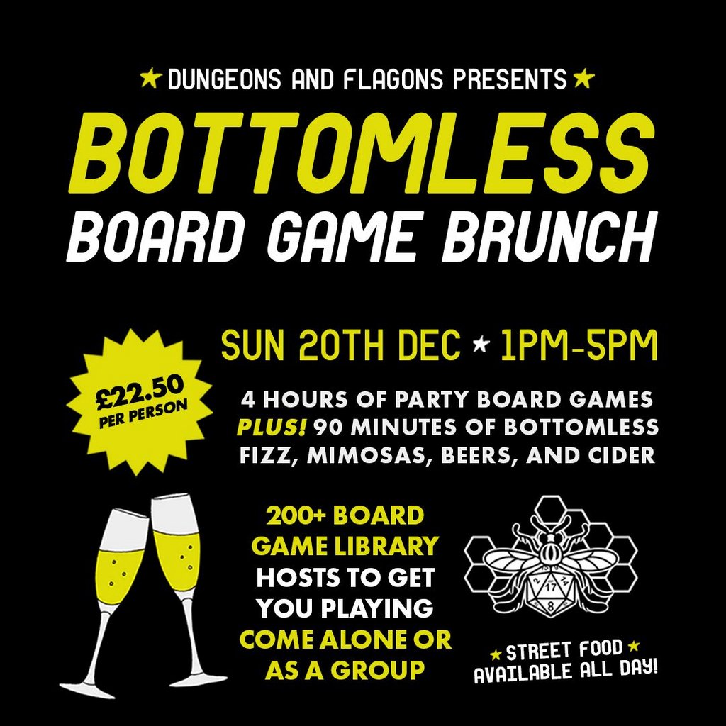 Christmas Bottomless Board Game Brunch
