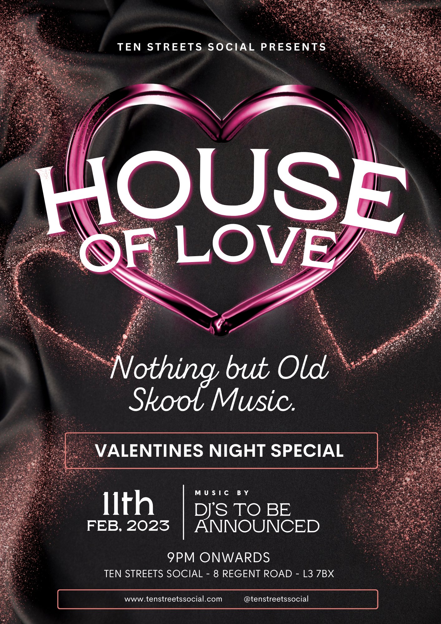 The House Of Love Tickets Ten Streets Social Liverpool Sat 11th