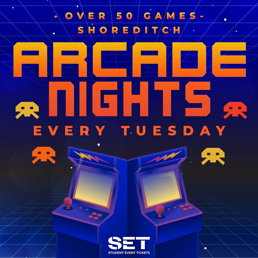 Arcade Nights Every Tuesday @ NQ64 Shoreditch at NQ64 Shoreditch, London