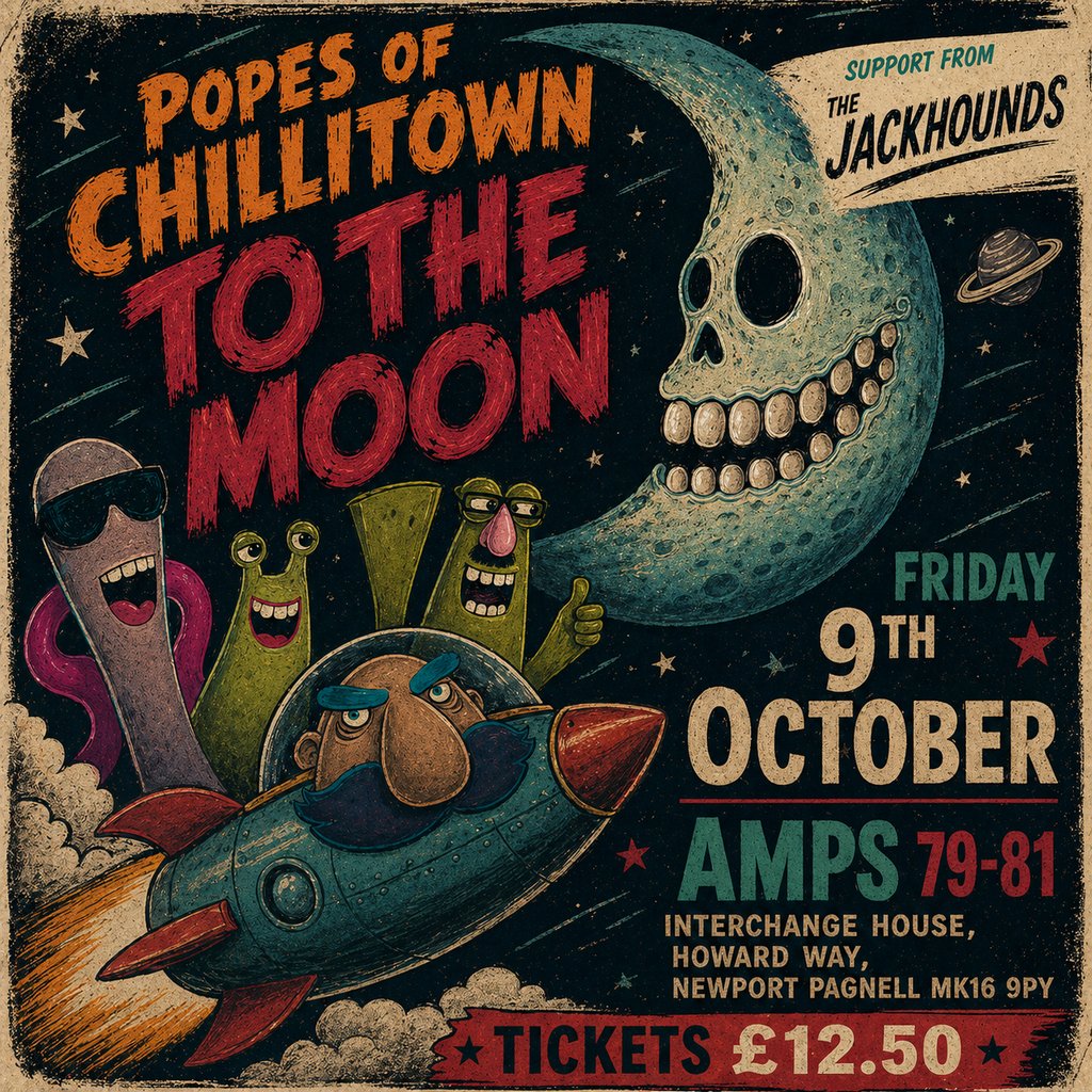 Popes of Chillitown Live at AMPS, Newport Pagnell