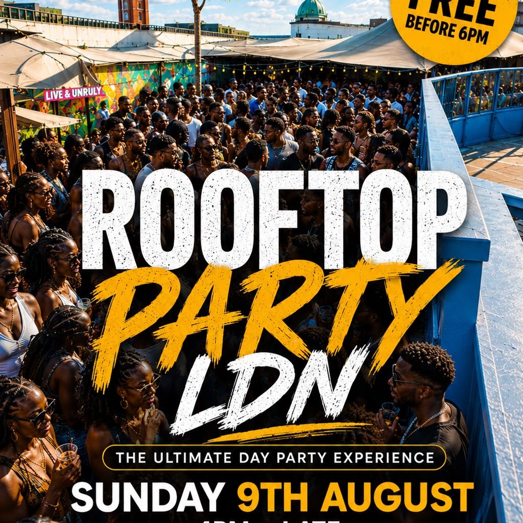 Rooftop Party LDN - The Ultimate Day Party Experience - Eveyone