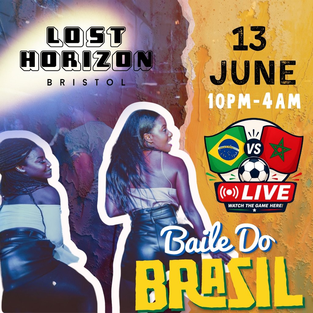 Baile Do Brazil - Brazilian Baile Funk Party + Brazil vs Morocco