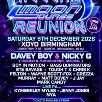 Hidden & moonlounge Reunion - Saturday 5th December at XOYO