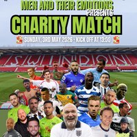 Celebrity Charity football match at The County Ground Swindon In Swindon
