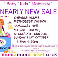 Mum2mum Market (Cheadle Hulme) Nearly New Sale at Cheadle Hulme Methodist Church