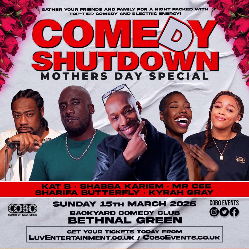 COBO : Comedy Shutdown | Mothers Day Special - Bethnal Green